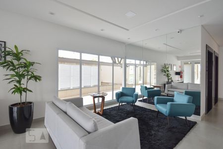 Studio para alugar com 50m², 1 quarto e 1 vaga Studio para alugar com 50m², 1 quarto e 1 vagaHall