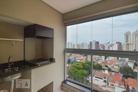 Varanda gourmet de kitnet/studio para alugar com 1 quarto, 50m² em Rudge Ramos, São Bernardo do Campo