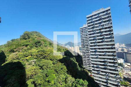 Vista da Sala de apartamento à venda com 3 quartos, 97m² em Botafogo, Rio de Janeiro