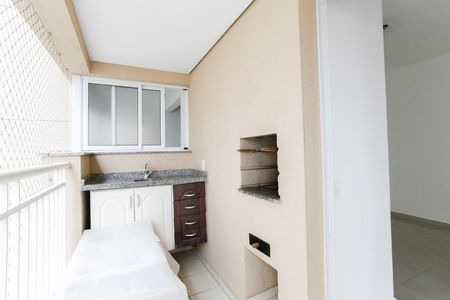 Varanda Gourmet de apartamento para alugar com 2 quartos, 84m² em Vila Monte Alegre, São Paulo