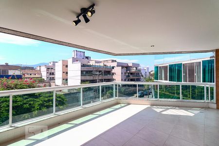 Varanda gourmet de apartamento à venda com 3 quartos, 115m² em Recreio dos Bandeirantes, Rio de Janeiro