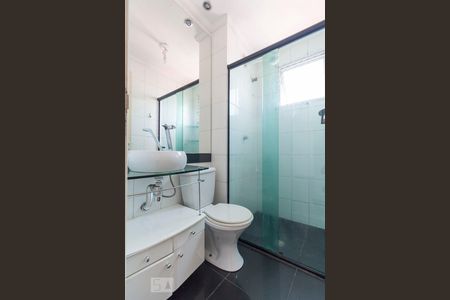 Banheiro Social de apartamento à venda com 2 quartos, 58m² em Jardim Oriental, São Paulo