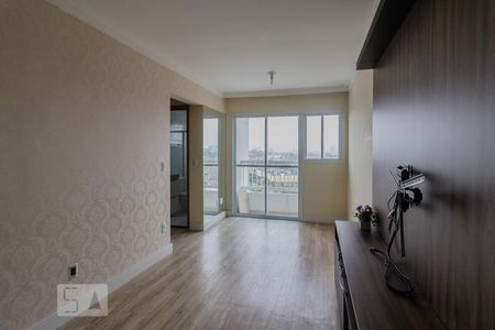 Sala de apartamento para alugar com 2 quartos, 49m² em Vila Príncipe de Gales, Santo André