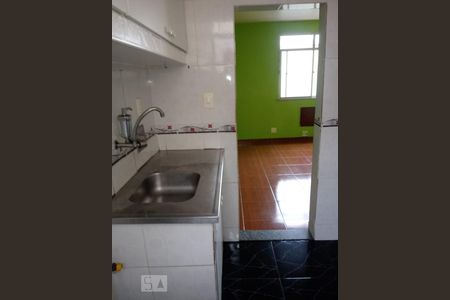 Cozinha de apartamento à venda com 2 quartos, 44m² em Tomás Coelho, Rio de Janeiro