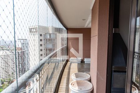 Varanda de apartamento para alugar com 3 quartos, 131m² em Jardim Vila Mariana, São Paulo