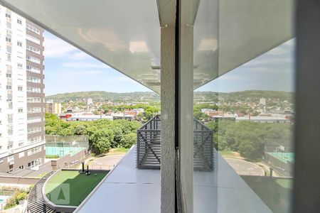 Vista Sala de apartamento para alugar com 1 quarto, 42m² em Jardim do Salso, Porto Alegre