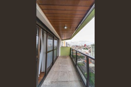 Varanda da Sala de apartamento para alugar com 3 quartos, 184m² em Vila Gilda, Santo André