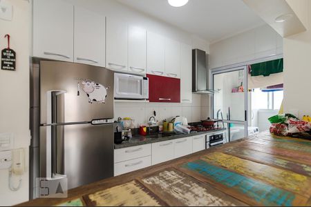 Cozinha de apartamento à venda com 2 quartos, 51m² em Bela Vista, São Paulo