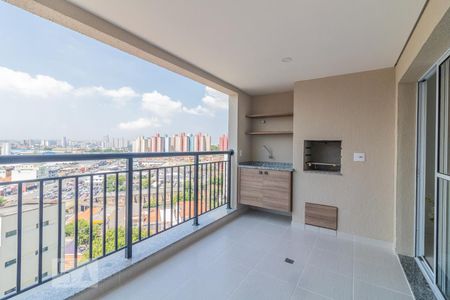 Varanda gourmet de apartamento para alugar com 3 quartos, 91m² em Rudge Ramos, São Bernardo do Campo