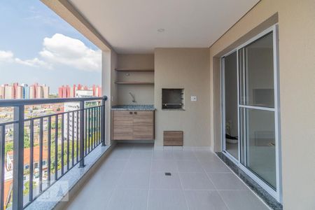 Varanda gourmet de apartamento para alugar com 3 quartos, 91m² em Rudge Ramos, São Bernardo do Campo