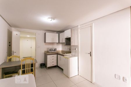 Sala/Cozinha de kitnet/studio para alugar com 1 quarto, 35m² em Centro Histórico, Porto Alegre