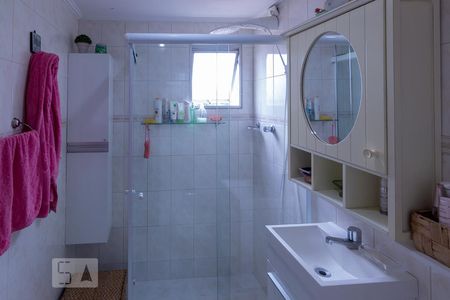 Banheiro Social de apartamento à venda com 2 quartos, 60m² em Vila Ipojuca, São Paulo