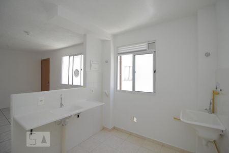 Cozinha de apartamento para alugar com 2 quartos, 40m² em São José, Canoas