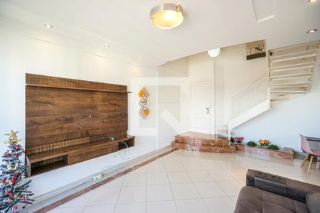 Sala de estar de apartamento à venda com 2 quartos, 78m² em Chácara Santo Antônio (zona Leste), São Paulo