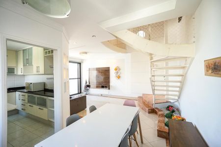 Sala de jantar de apartamento para alugar com 2 quartos, 78m² em Chácara Santo Antônio (zona Leste), São Paulo