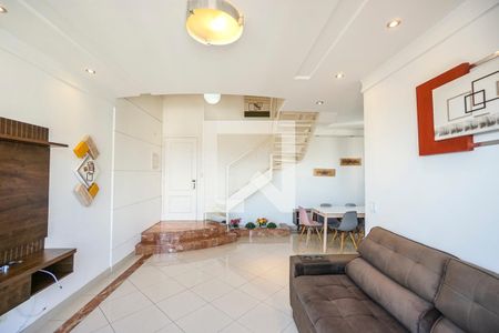 Sala de estar de apartamento à venda com 2 quartos, 78m² em Chácara Santo Antônio (zona Leste), São Paulo