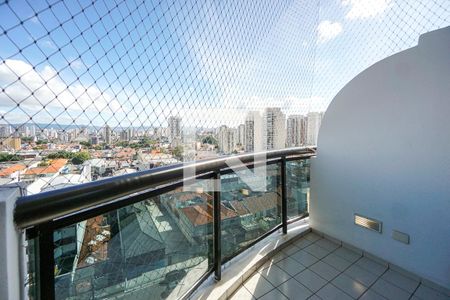 Varanda de apartamento à venda com 2 quartos, 78m² em Chácara Santo Antônio (zona Leste), São Paulo