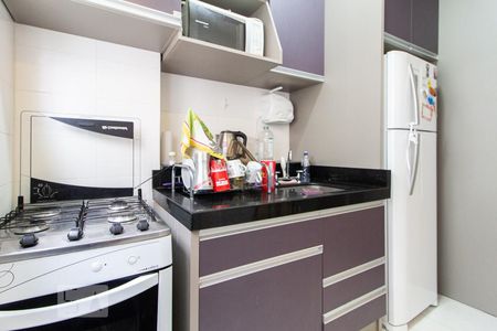 Cozinha de apartamento para alugar com 1 quarto, 48m² em Centro, Curitiba