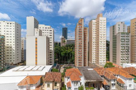 Vista da sala de apartamento para alugar com 1 quarto, 51m² em Bosque, Campinas