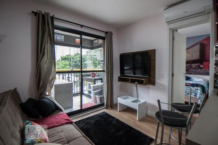 Sala de apartamento para alugar com 1 quarto, 36m² em Campos Elíseos, São Paulo