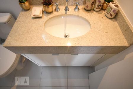 Detalhe do Banheiro Suíte de kitnet/studio para alugar com 1 quarto, 35m² em Real Parque, São Paulo