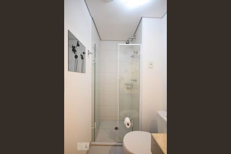 Detalhe do Banheiro Suíte de kitnet/studio para alugar com 1 quarto, 35m² em Real Parque, São Paulo