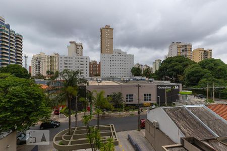 Vista da sacada de apartamento para alugar com 1 quarto, 50m² em Cambuí, Campinas