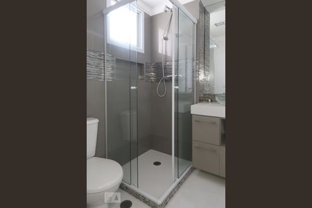 Banheiro da suíte de apartamento à venda com 3 quartos, 70m² em Vila Mazzei, São Paulo