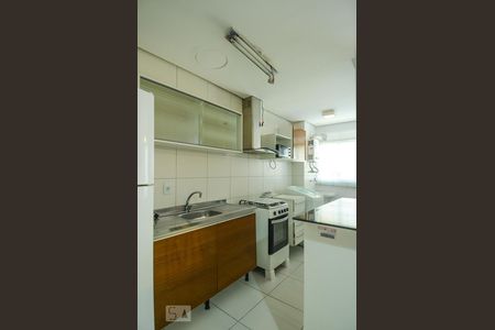 Cozinha de apartamento à venda com 1 quarto, 62m² em Santa Tereza, Porto Alegre