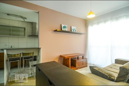 Detalhe da Sala de apartamento à venda com 1 quarto, 62m² em Santa Tereza, Porto Alegre