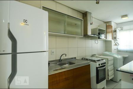 Cozinha de apartamento à venda com 1 quarto, 62m² em Santa Tereza, Porto Alegre