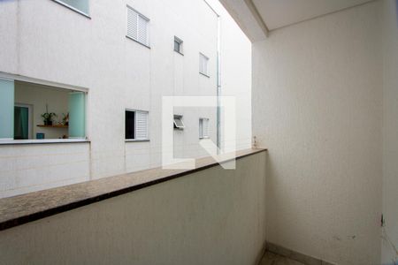 Varanda da sala de apartamento à venda com 3 quartos, 69m² em Vila Pires, Santo André