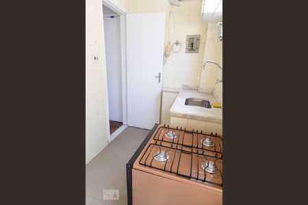 Cozinha de apartamento à venda com 1 quarto, 36m² em Glória, Rio de Janeiro