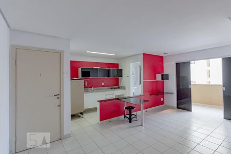 Sala de apartamento para alugar com 1 quarto, 54m² em Jardim Goiás, Goiânia