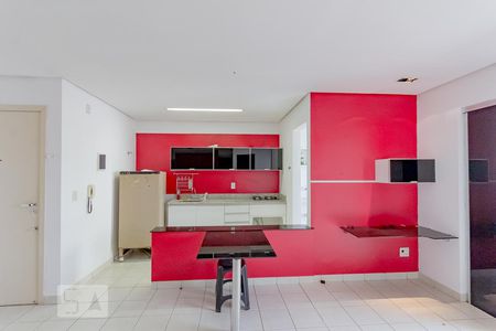 Sala de apartamento para alugar com 1 quarto, 54m² em Jardim Goiás, Goiânia