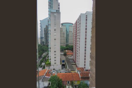 Vista varanda  de kitnet/studio para alugar com 1 quarto, 61m² em Itaim Bibi, São Paulo