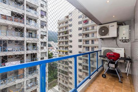 Varanda da Sala de apartamento para alugar com 2 quartos, 72m² em Humaitá, Rio de Janeiro