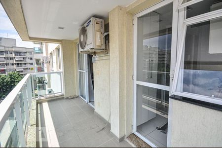 Varanda de apartamento à venda com 2 quartos, 62m² em Pechincha, Rio de Janeiro