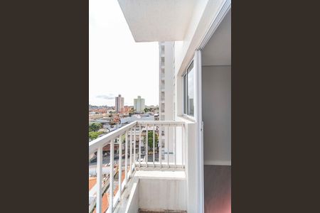 Varanda da Sala de apartamento à venda com 2 quartos, 48m² em Vila Príncipe de Gales, Santo André