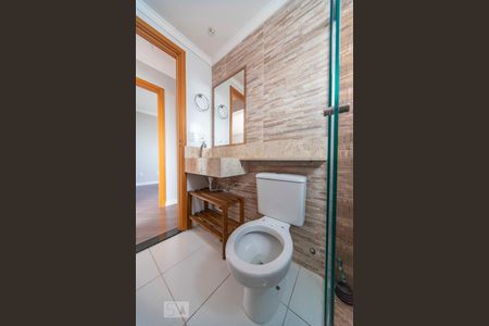 Banheiro  de apartamento à venda com 2 quartos, 48m² em Vila Príncipe de Gales, Santo André