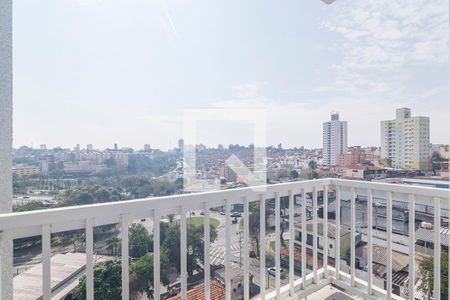 Varanda Sala de apartamento à venda com 2 quartos, 48m² em Vila Príncipe de Gales, Santo André