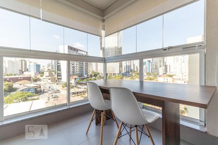 Varanda de apartamento para alugar com 1 quarto, 34m² em Pinheiros, São Paulo