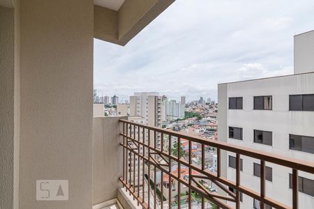 Varanda  de apartamento à venda com 3 quartos, 75m² em Vila Floresta, Santo André