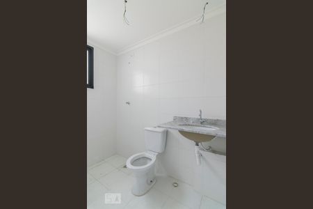 Banheiro da Suite de apartamento à venda com 3 quartos, 75m² em Vila Floresta, Santo André