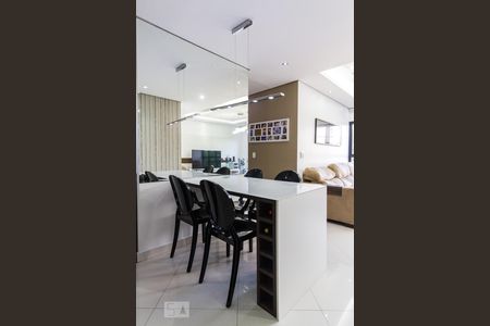 Salade Jantar e Sala  de apartamento para alugar com 2 quartos, 70m² em Vila Regente Feijó, São Paulo