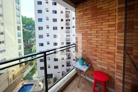 Sacada de apartamento para alugar com 1 quarto, 43m² em Vila Nova Conceição, São Paulo