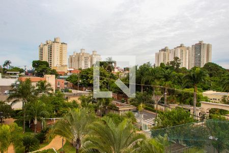 VISTA DA SACADA de apartamento para alugar com 3 quartos, 140m² em Mansões Santo Antônio, Campinas