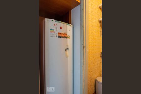Cozinha de kitnet/studio para alugar com 1 quarto, 22m² em Botafogo, Rio de Janeiro