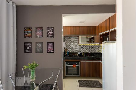 Sala e Cozinha de apartamento à venda com 2 quartos, 55m² em Serrano, Belo Horizonte