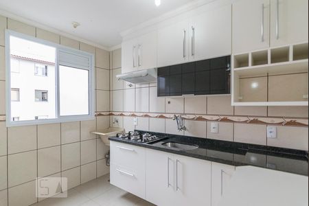 Cozinha de apartamento para alugar com 2 quartos, 50m² em Parque das Nações, Santo André